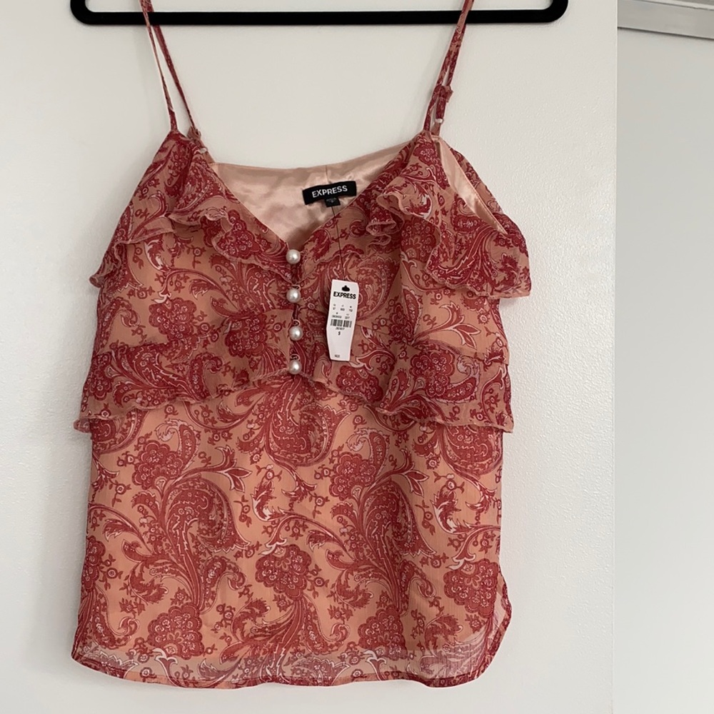 Pink Express top - new with tags!